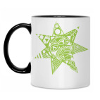 Кружка двухцветная