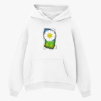 Толстовка худи оверсайз