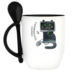 Кружка с ложкой