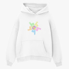 Толстовка худи оверсайз