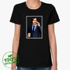 Женская футболка органик