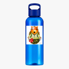 Прозрачная спортивная бутылка