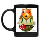 Кружка цветная UV-DTF