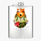 Фляжка стальная