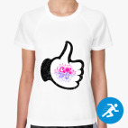 Женская спортивная футболка