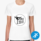 Женская спортивная футболка