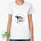 Женская футболка органик