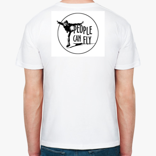 Футболка с принтом People can fly