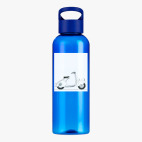 Прозрачная спортивная бутылка