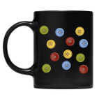 Кружка цветная UV-DTF
