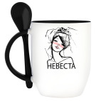 Кружка с ложкой