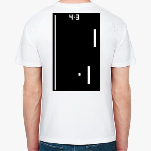 Футболка с принтом pong_01