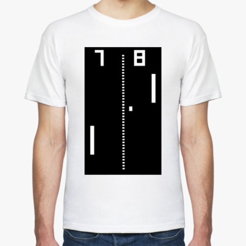 Футболка с принтом pong_01