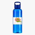 Прозрачная спортивная бутылка