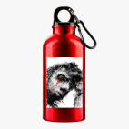 Металлическая бутылка 400 мл UV-DTF