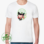 Мужская футболка органик