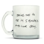 Кружка матовая