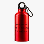 Металлическая бутылка 400 мл UV-DTF