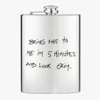 Фляжка стальная