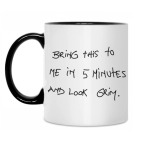 Кружка двухцветная