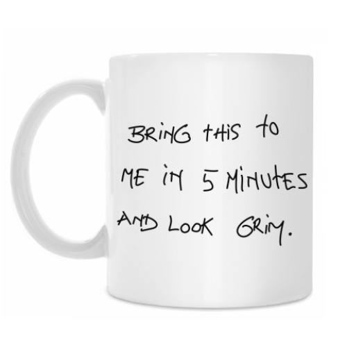 Кружка с принтом 'Bring this'