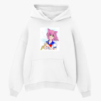 Толстовка худи оверсайз