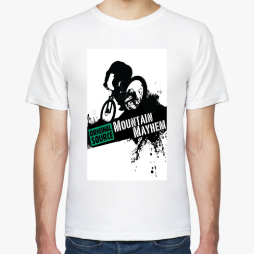 Футболка с принтом  MTB