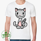 Мужская футболка органик