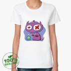 Женская футболка органик