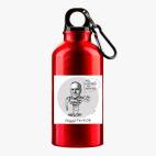 Металлическая бутылка 400 мл UV-DTF