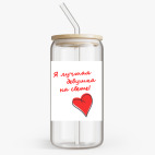 Банка с бамбуковой крышкой