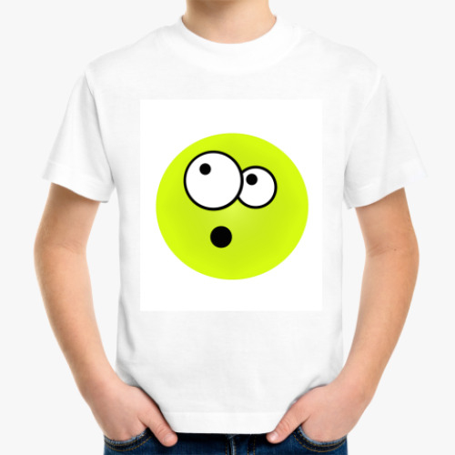 Детская футболка с принтом Колобок