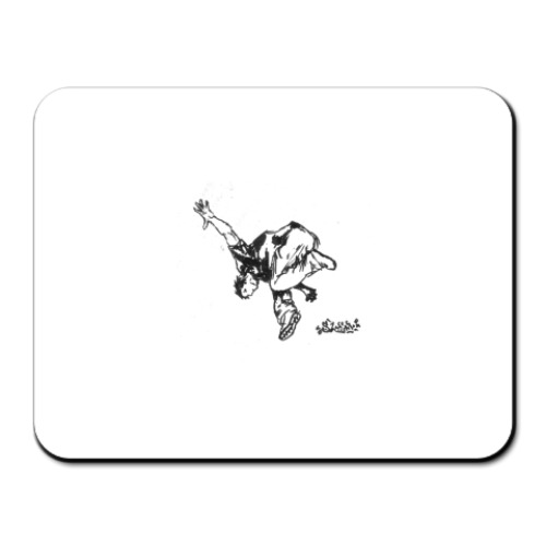 Коврик для мыши с принтом Паркур