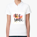 Женская рубашка поло