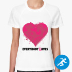 Женская спортивная футболка