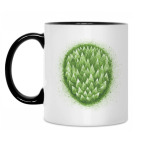 Кружка двухцветная