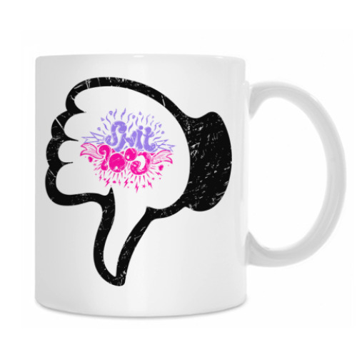 Кружка с принтом кулшыт