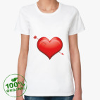 Женская футболка органик