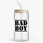 Банка с бамбуковой крышкой