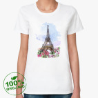 Женская футболка органик