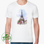 Мужская футболка органик