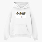 Толстовка худи оверсайз