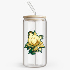 Банка с бамбуковой крышкой