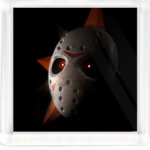 Лепромаска на черном