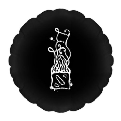 Подушка с принтом Dota-Life. Гранж.