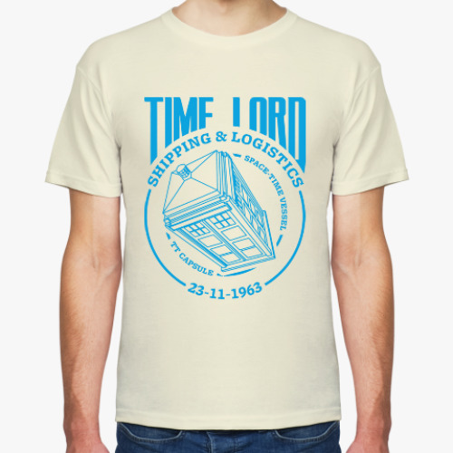 Футболка с принтом Time Lord