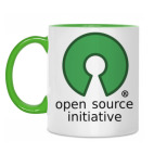 Двухцветная кружка Open source