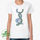 Женская футболка органик