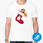 Мужская спортивная футболка