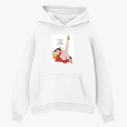 Толстовка худи оверсайз